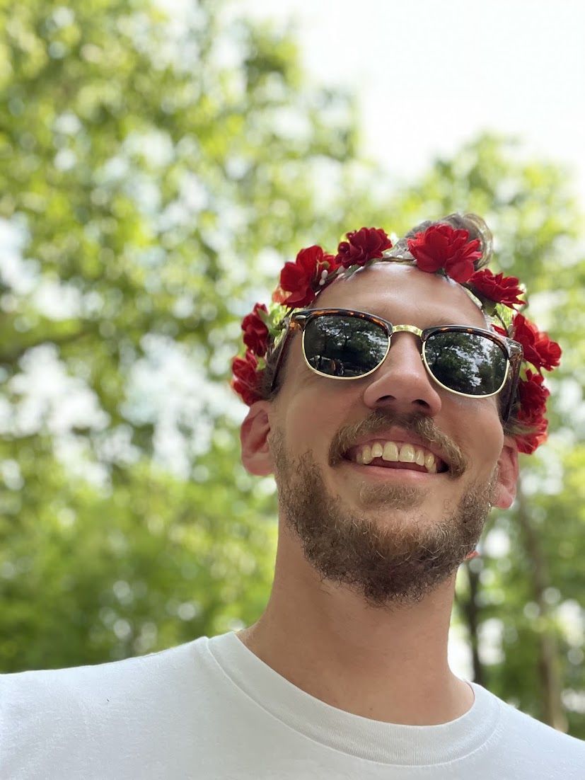 Flower crown. No further questions.